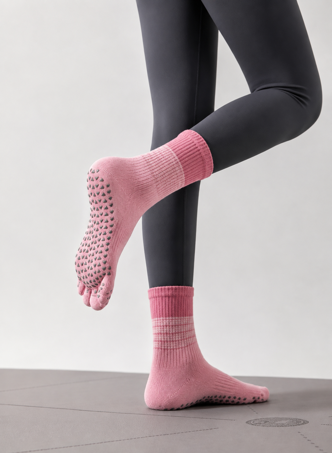 Five Toe Grip Socks
